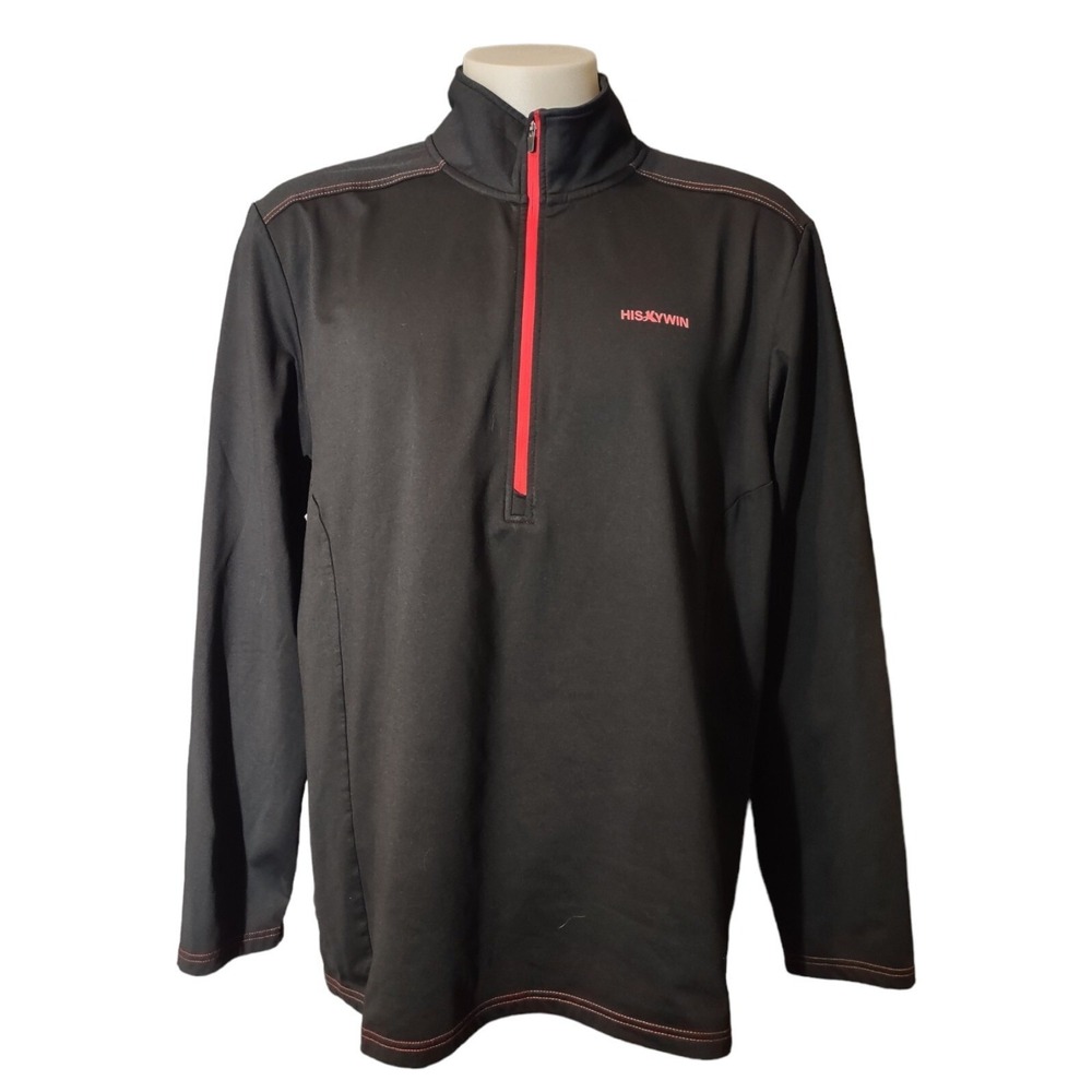 Hiskywin Jacket 3XL Women's Adult Pullover Activewear Golf Long‎ Sleeve 1/4 Zip